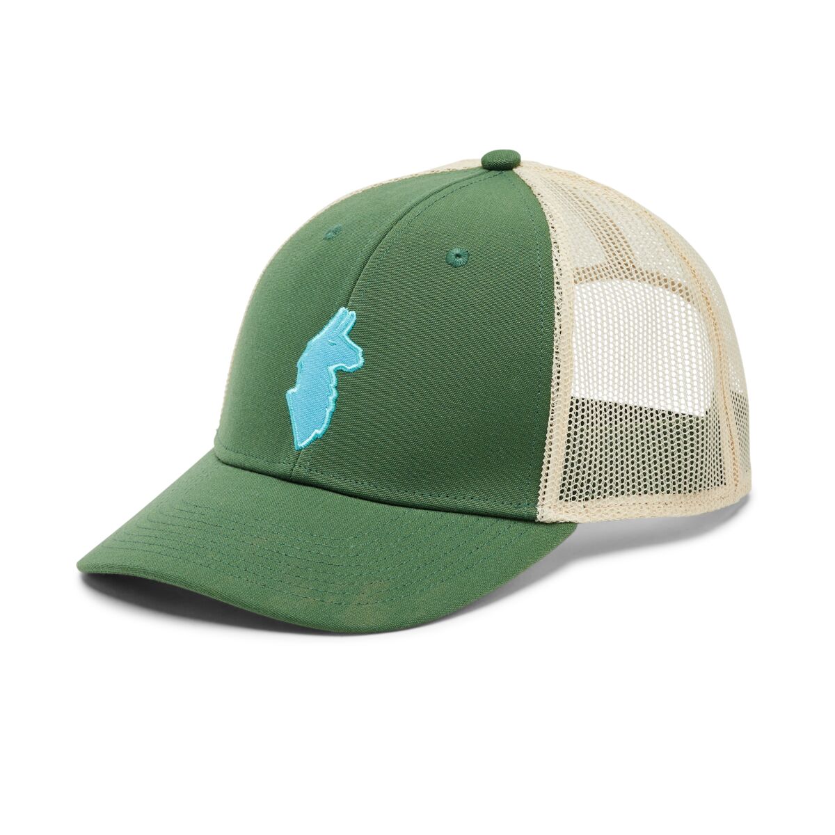 Cotopaxi Llama Trucker Hat Forest