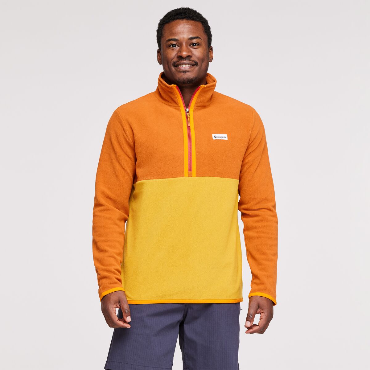 Cotopaxi Men's Amado Fleece Pullover ezcal & Amber / M