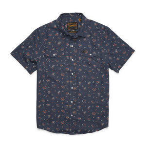 Howler Brothers Mens H Bar B Snapshirt Bouquets: Midnight