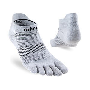Injinji Run Lightweight No-Show GRR Gray