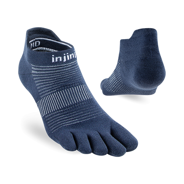 Injinji Run Lightweight No-Show NVY Navy