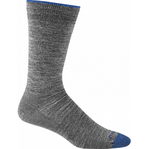 Darn Tough M Solid Crew Light Gray