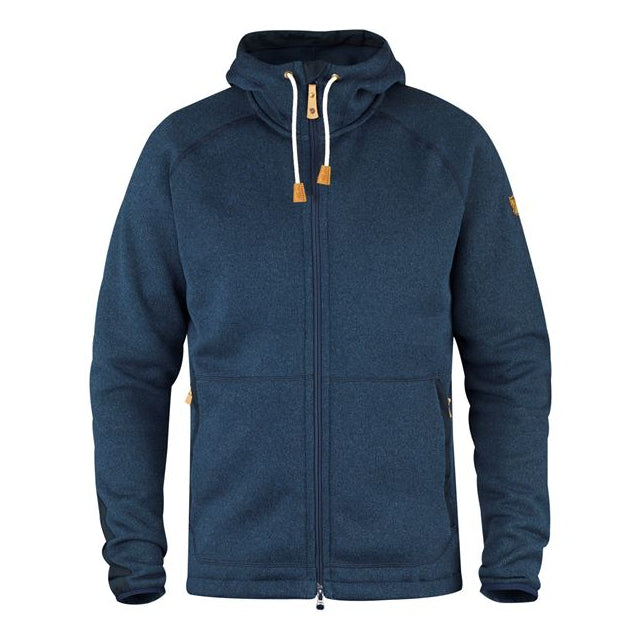 Fjallraven Men's Ovik Fleece Hoodie 560 Navy
