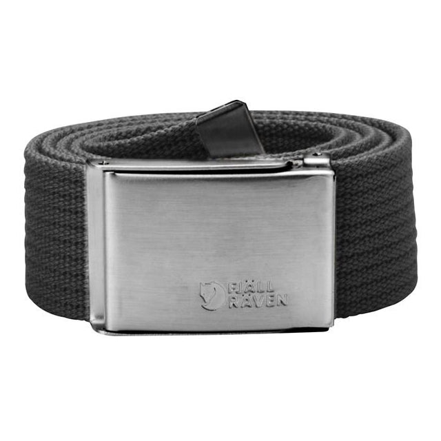 Fjallraven Canvas Belt 30 Dark Grey