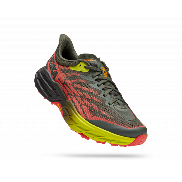 Hoka Men&#39;s Speedgoat 5 TFST Thyme/Fiesta