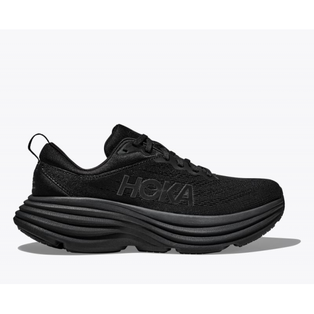 Hoka Men&#39;s Bondi 8 BLACK / BLACK