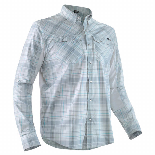 NRS M LS Guide Shirt Gray (19): / S