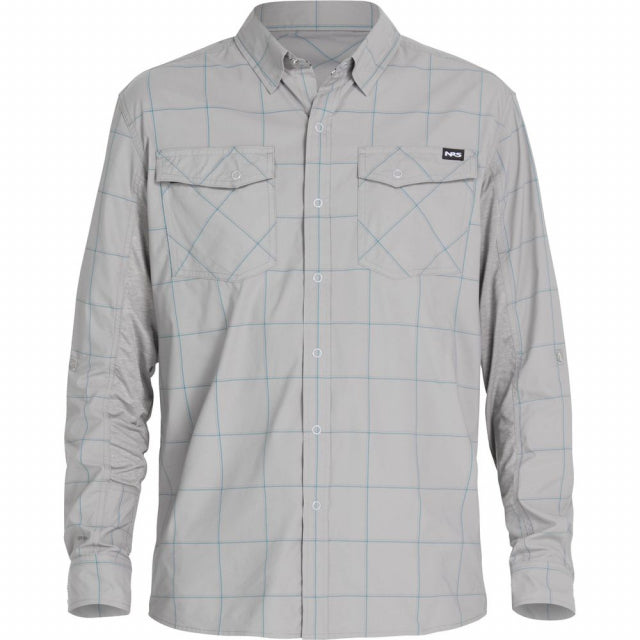 NRS M LS Guide Shirt harkskin / S