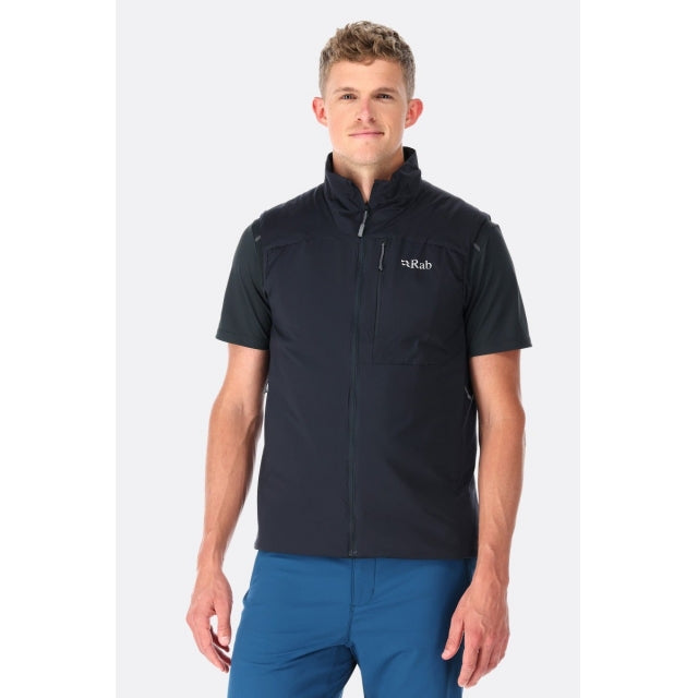 Rab Men's Xenair Insulated Vest EBN Ebony