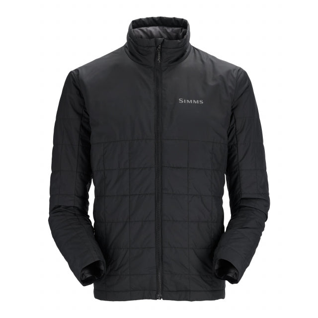 Simms Fishing Men&#39;s Fall Run Collared Jacket 001 Black