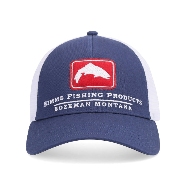 Simms Fishing Trout Icon Trucker Hat 635 Americana