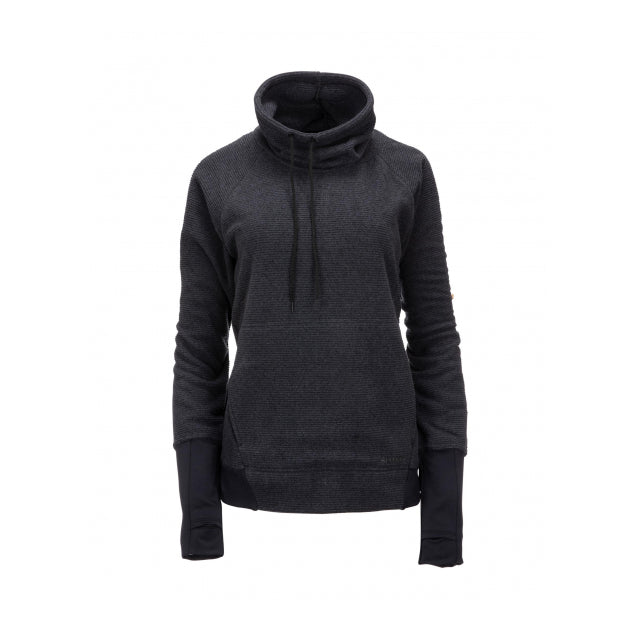 Simms Fishing Womens Rivershed Sweater 001 Black