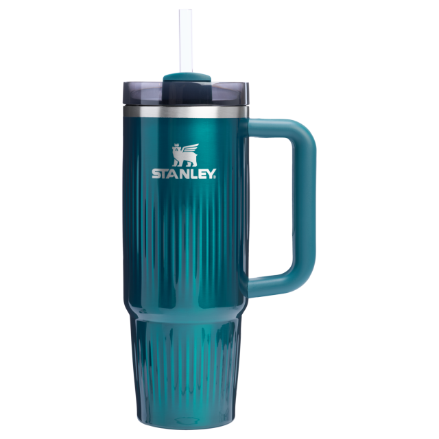 Stanley The Quencher H2.0 Fluted Textured Tumbler 30oz Marina Shine