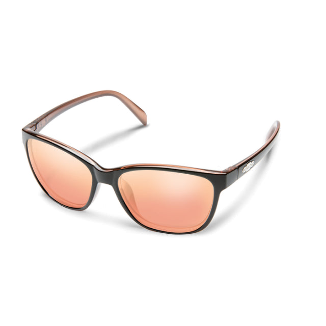 Suncloud Dawson Sunglasses (Medium Fit) Rose Backpaint/Pol Pink Gold Mir