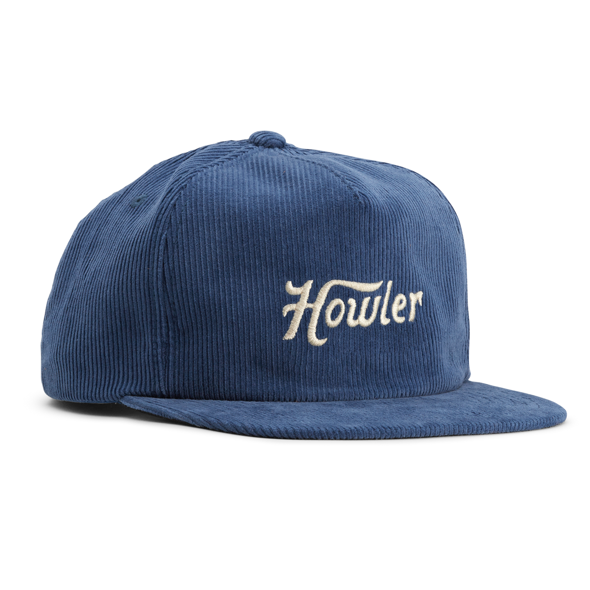 Howler Brothers Unstructured Snapback BLU Howler Script: Blue Mirage Corduroy