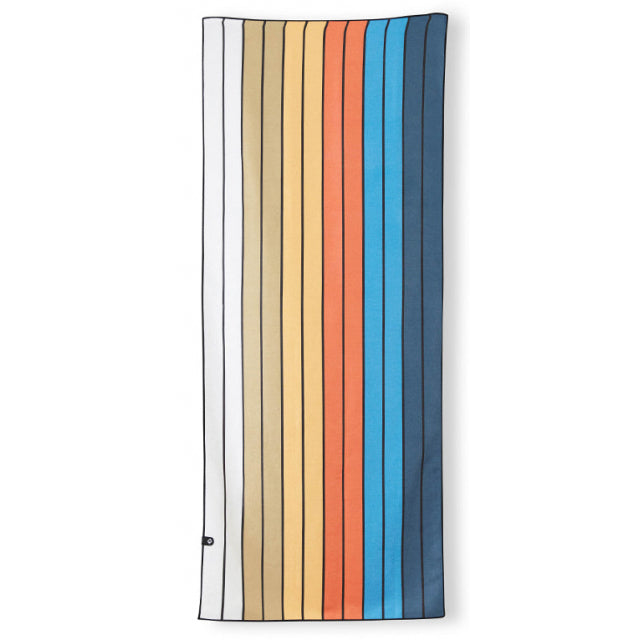 Nomadix Single Sided Print Stripes Blue Orange