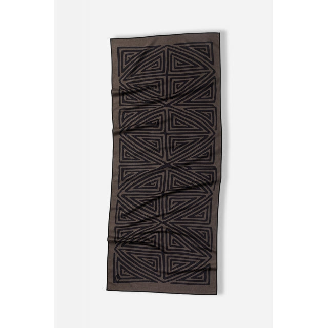 Nomadix Single Sided Print La Playa Brown Black