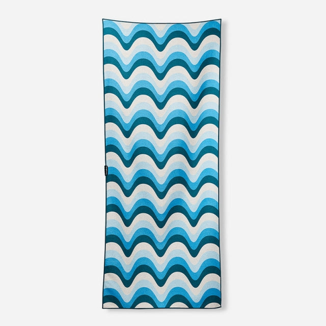 Nomadix Single Sided Print Wave Blue