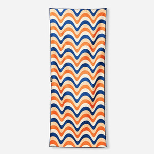 Nomadix Single Sided Print Wave Orange Purple