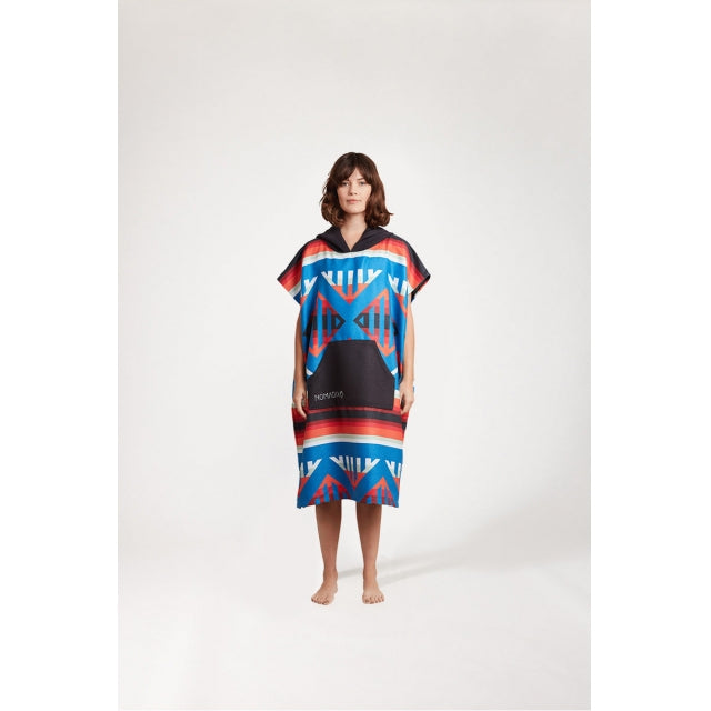 Nomadix Changing Poncho Bend Blue Orange