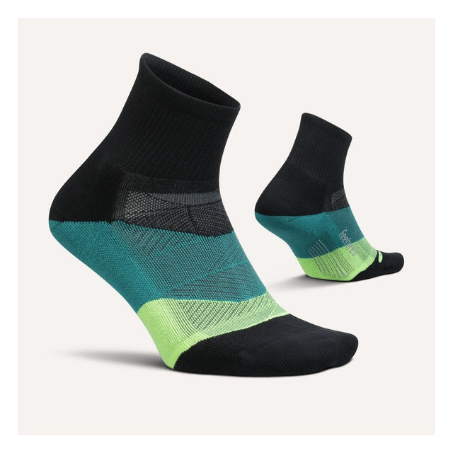 Feetures! Elite Light Cushion Quarter Bust Out Black