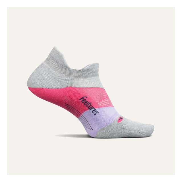 Feetures! Elite Light Cushion No Show Tab Socks 633 Gradual Gray