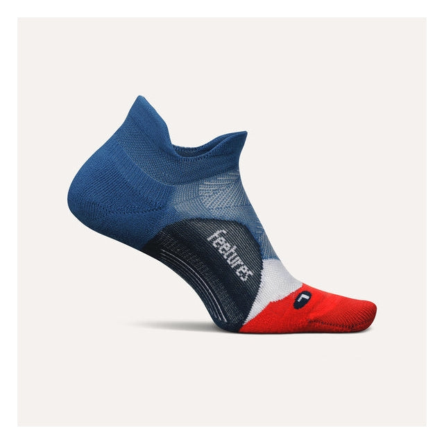 Feetures! Elite Light Cushion No Show Tab Socks 23686 Atmospheric Blue