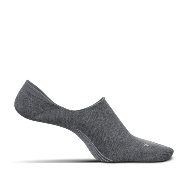 Feetures! Mens Everyday No Show Gray