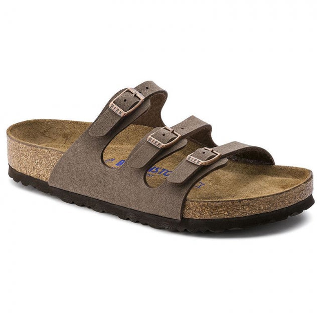 Birkenstock Women&#39;s Florida Birko-Flor Nubuck Mocha