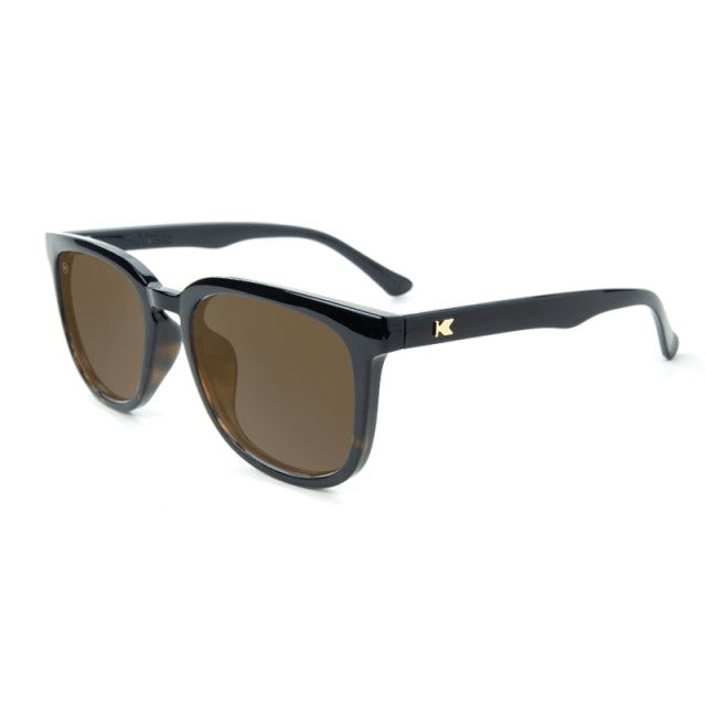 Knockaround Paso Robles Glossy Black & Tort Fade/Amber