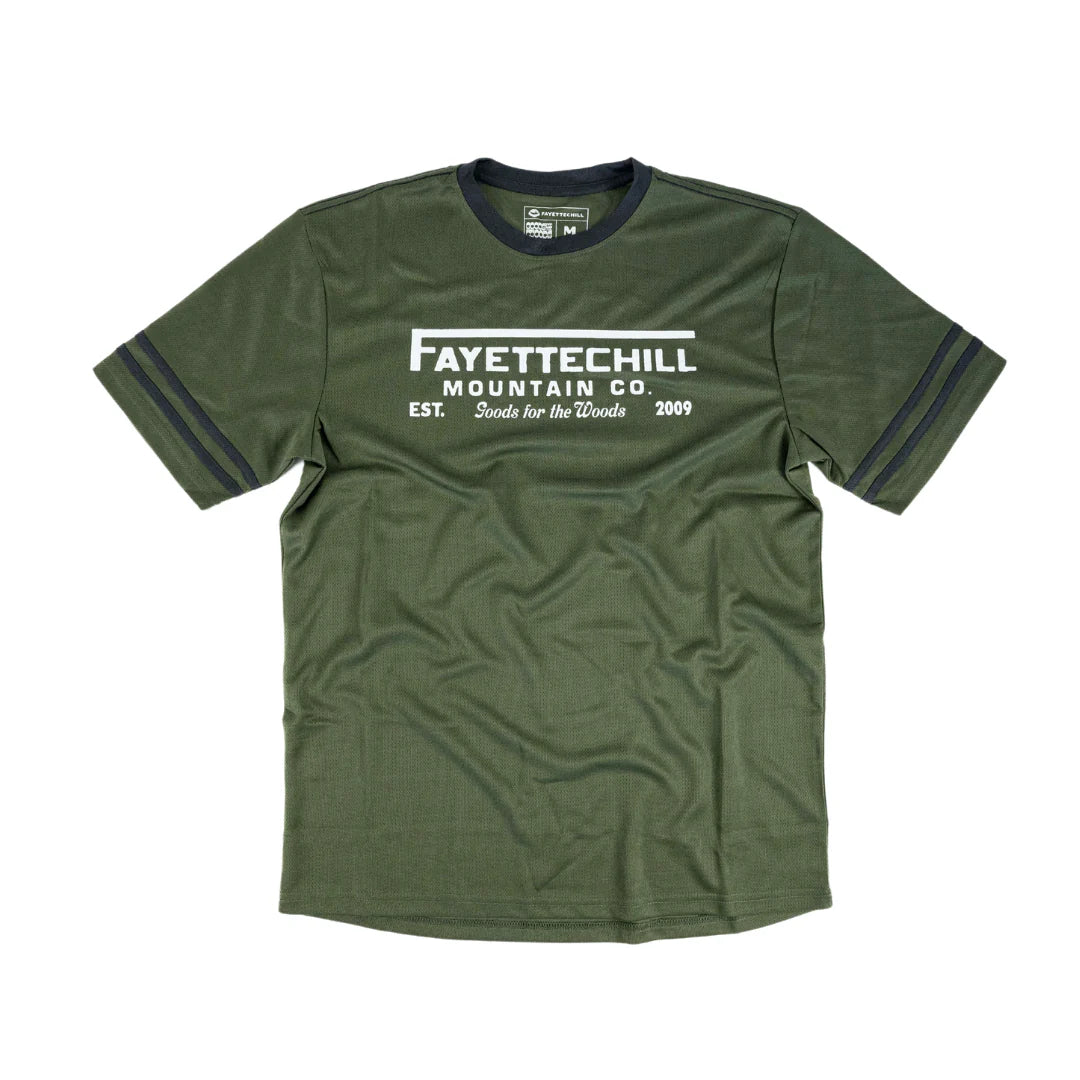 Fayettechill Mens Homestead Ryder Tee Forest/Charcoal