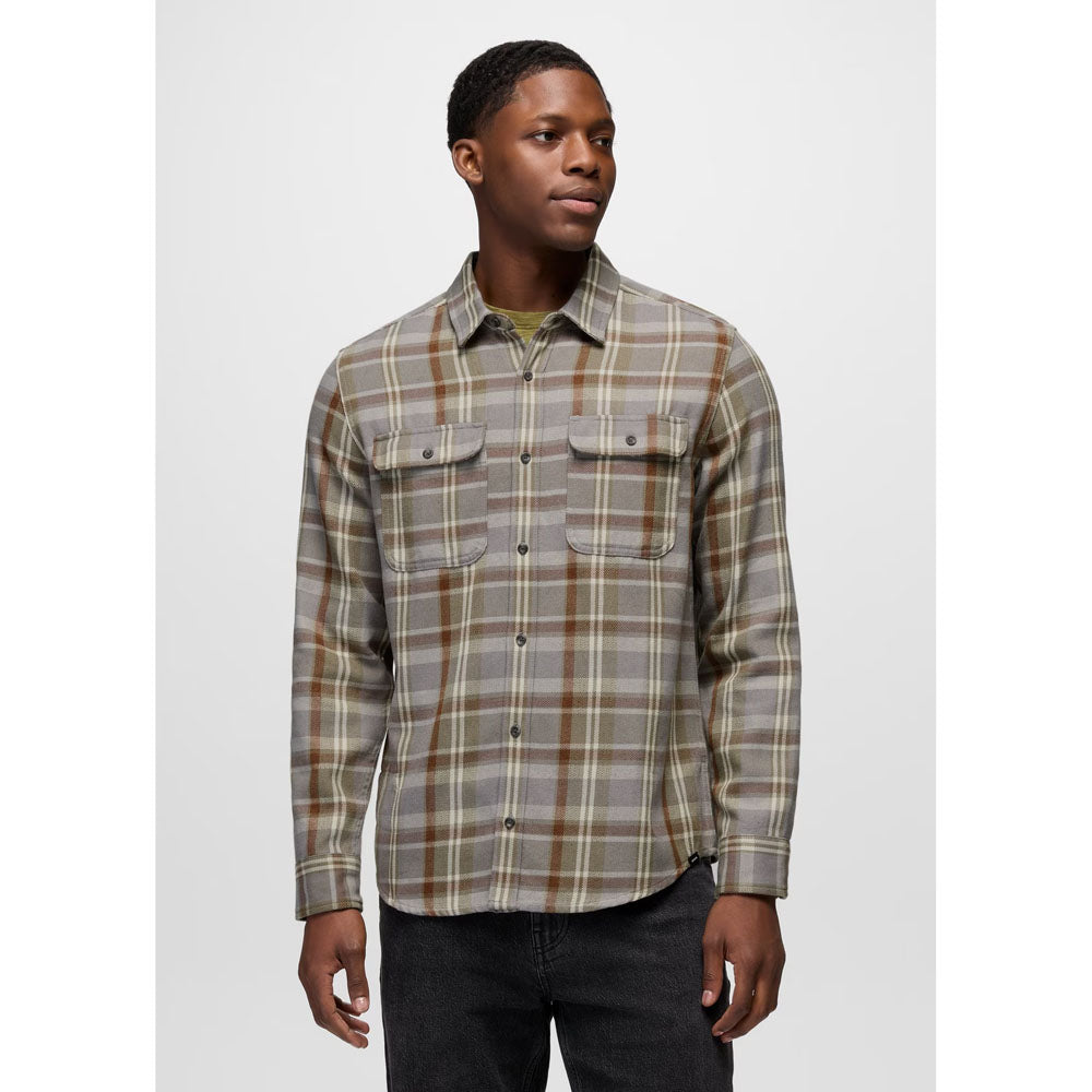 Prana Mens Westbrook Flannel Shirt Cavern