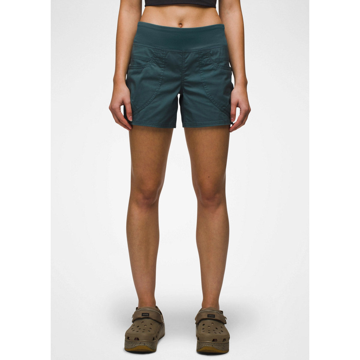 Prana Women's Kanab Short Grey Blue