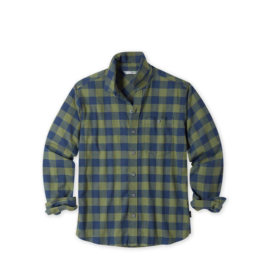 Men's Miter Stretch Lightweight Flannel Shirt