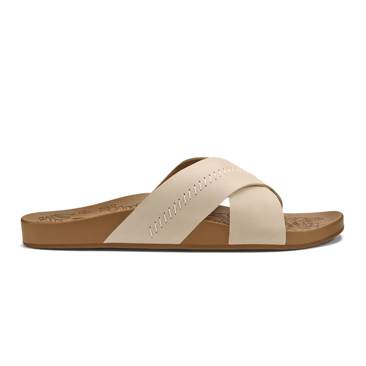 OluKai Womens Kipea Olu Puka/Tan