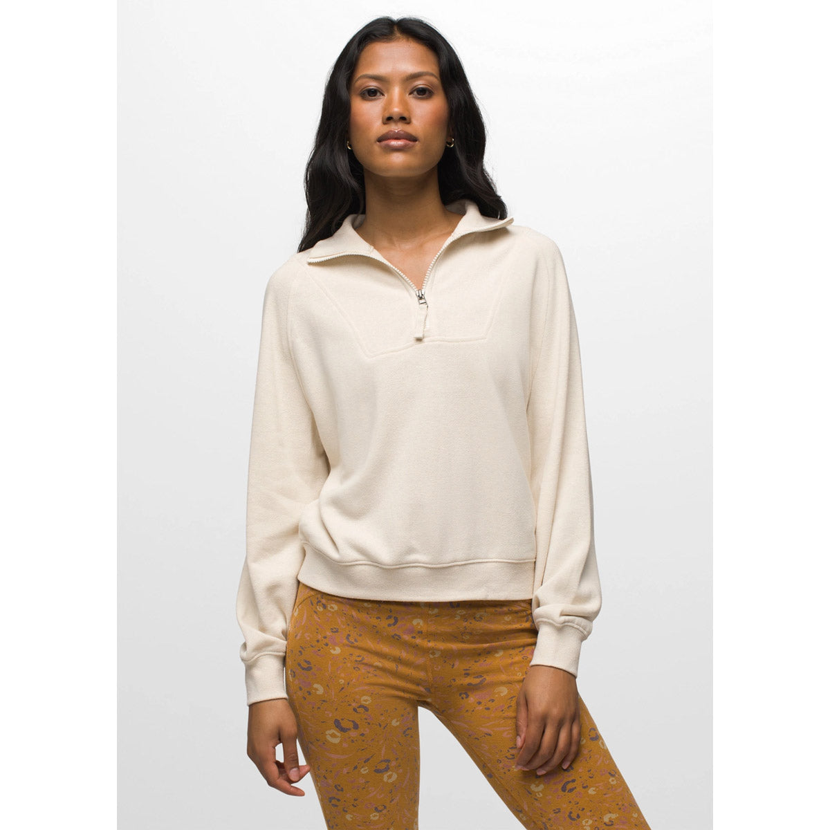 Prana Women&#39;s Cozy Up Pullover Canvas Heather