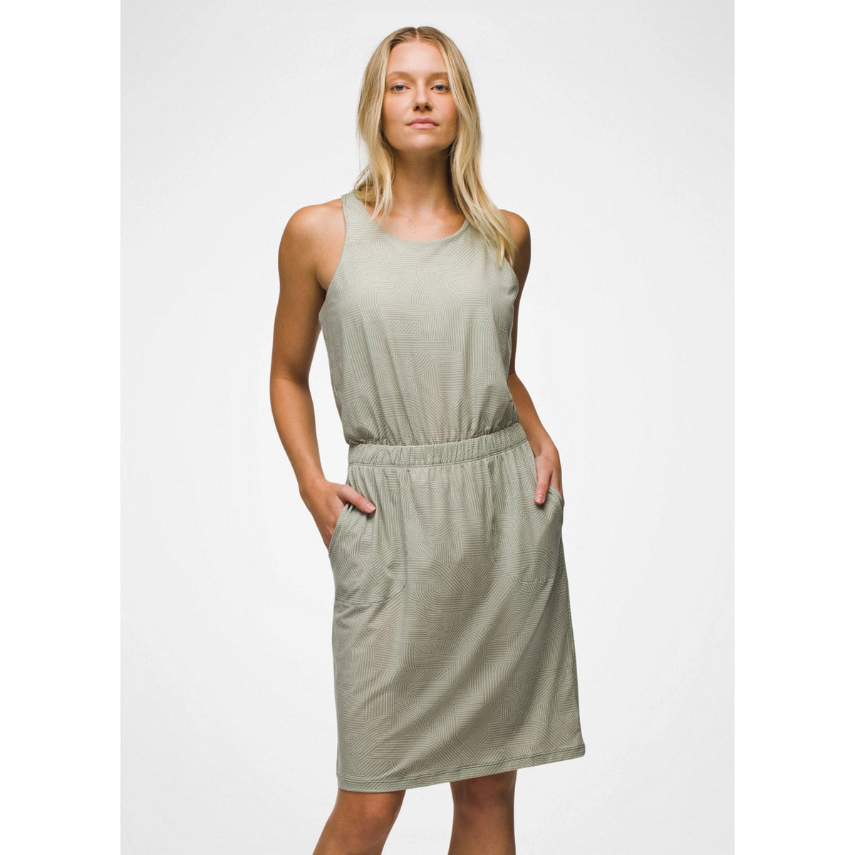 Prana Women's Kamen Dress Juniper Green Linea