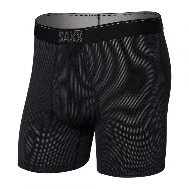 Saxx Underwear Co. Mens Quest 2.0 Boxer Brief GSS Green Sunrise Stripe