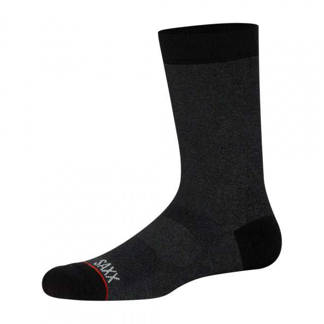 Saxx Underwear Co. M Whole Package Crew BH Black Heather / L