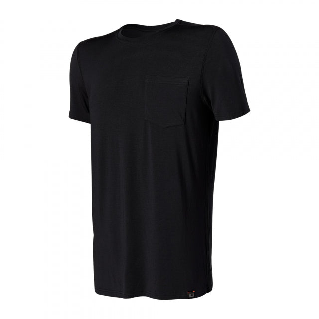 Saxx Underwear Co. Sleepwalker SS Pocket Tee BLK Black