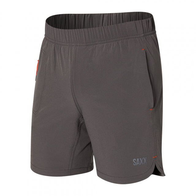 Saxx Underwear Co. M Gainmaker 2n1 Short 7&quot; GRA Graphite