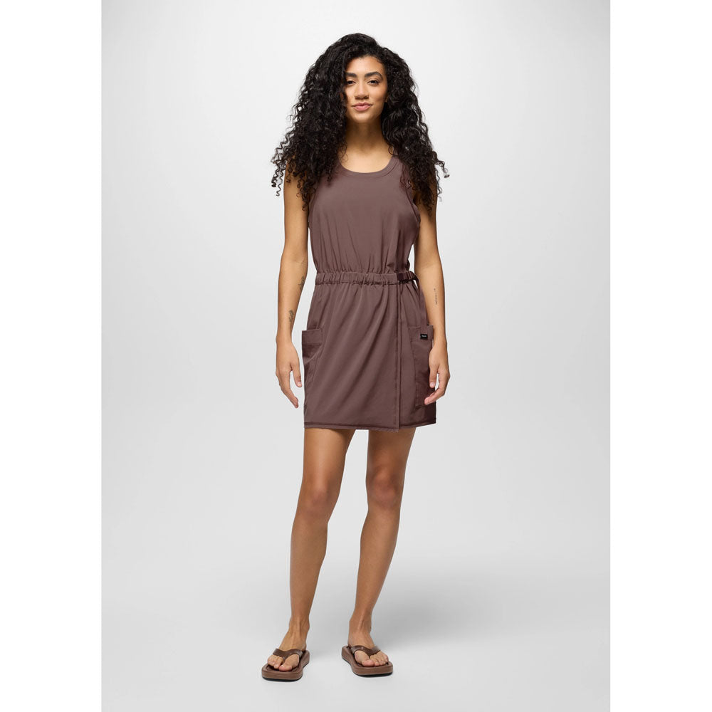 Prana Womens Railay Pocket Dress Carob