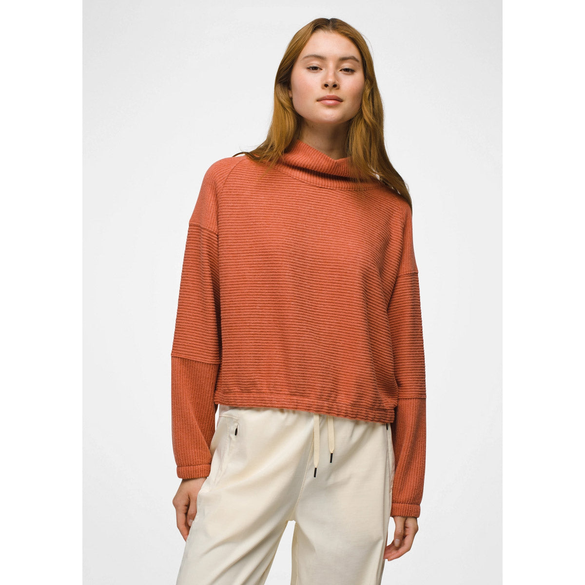 Prana W Olivia LS Terracotta