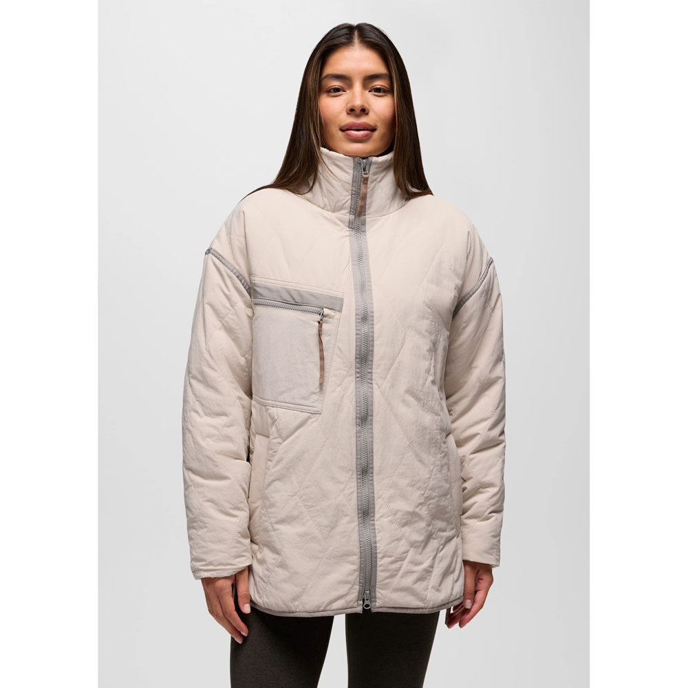 Prana Womens Encinitas Field Coat Almond