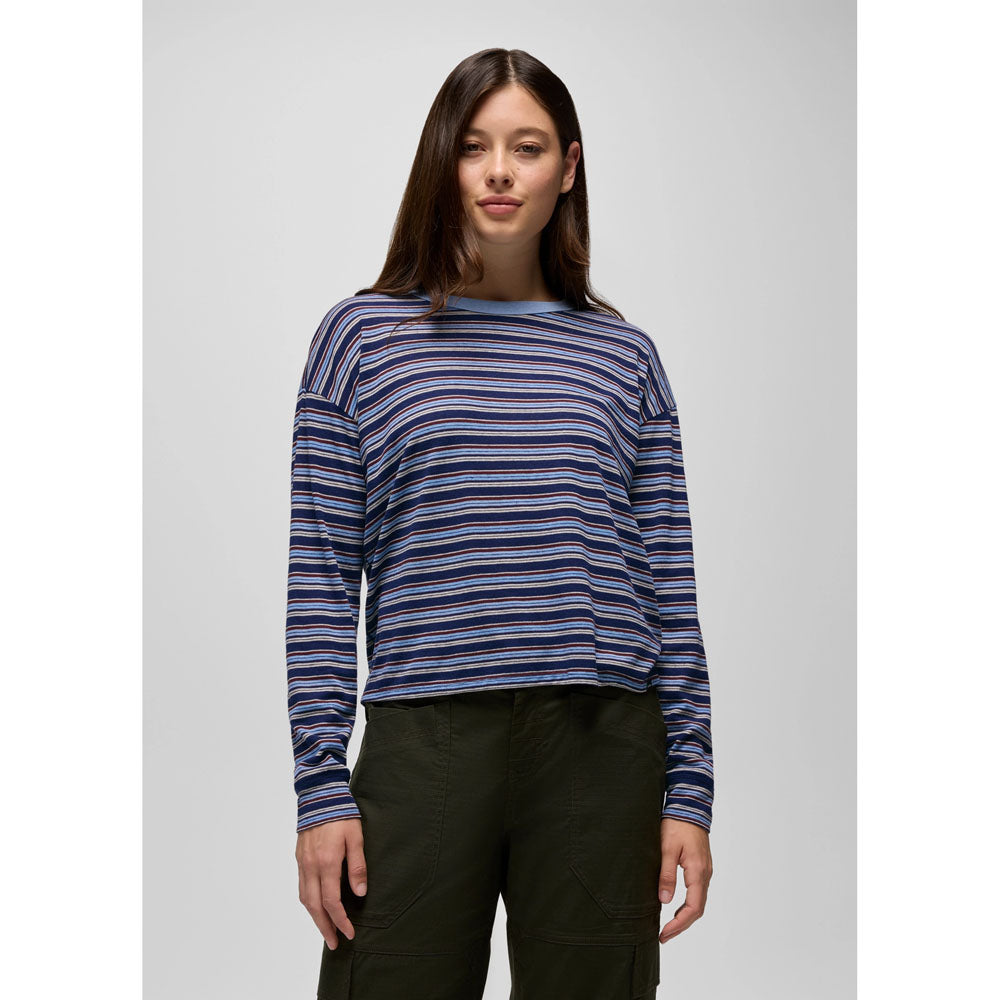 トップス nagonstans Layered Long-Sleeves Pullover Women's Cozy Up Long Sleeve Crew - Gearhead Outfitters