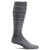 Sockwell Women's Circulator Graduated Compression Socks Charcoal Stripe: