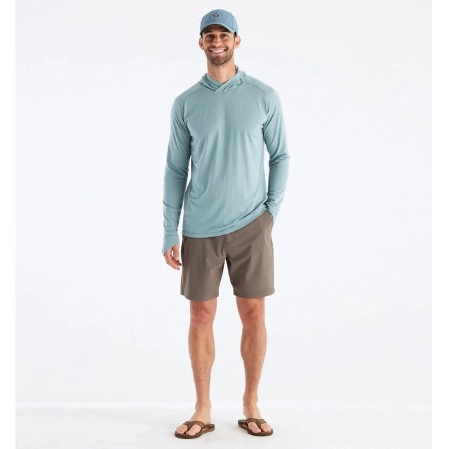 Free Fly Apparel Men&#39;s Elevate Hoodie 507 Shale Green