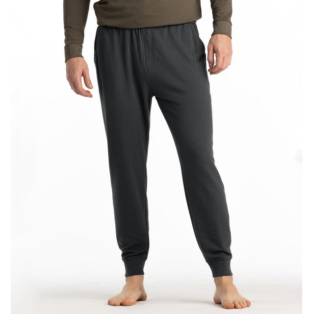 Free Fly Apparel M Bamboo Lightweight Fleece Jogger 328 Black Sand