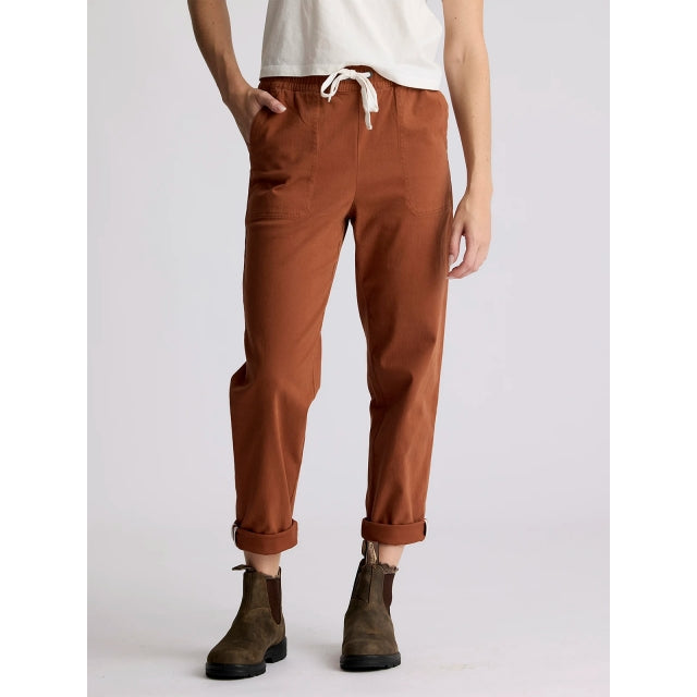 Free Fly Apparel Womens Pacifica Twill Pant 640 Adobe