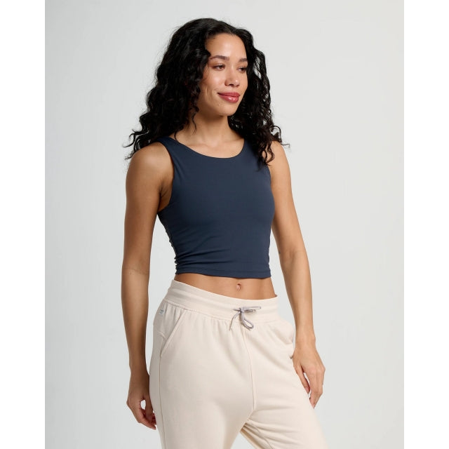 Free Fly Apparel Womens All Day Tank 440 Deep Navy